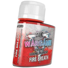 Краска AK Interactive Liquid Pigments: Fire Breath AK1209 (35 мл)