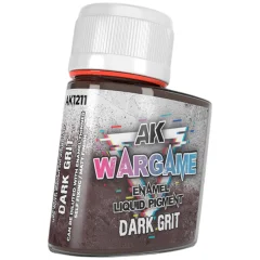 Краска AK Interactive Liquid Pigments: Dark Grit AK1211 (35 мл)