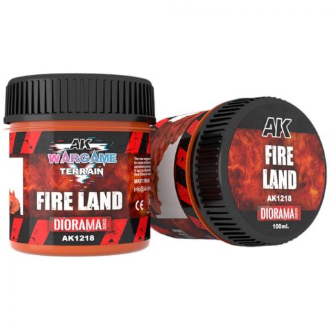 Краска AK Interactive Terrain: Fire Land AK1218 (100 мл)