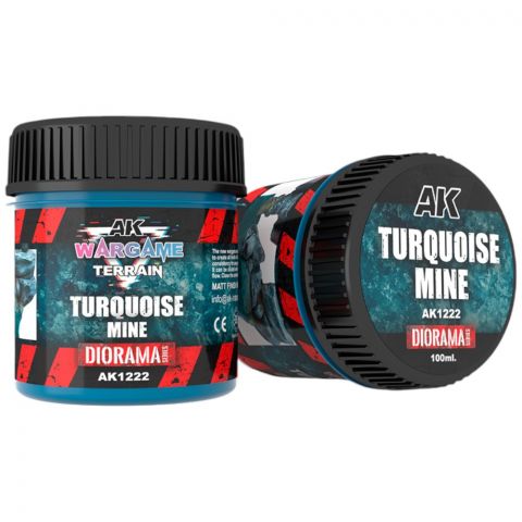 Краска AK Interactive Terrain: Turquoise Mine AK1222 (100 мл)