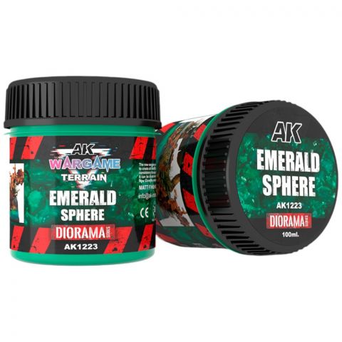 Краска AK Interactive Terrain: Emerald Sphere AK1223 (100 мл)
