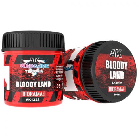 Краска AK Interactive Terrain: Bloody Land AK1232 (100 мл)