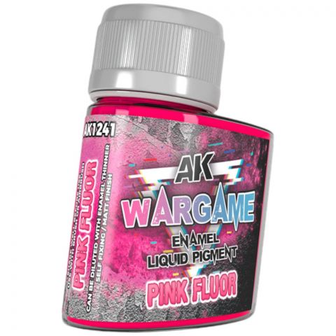 Краска AK Interactive Liquid Pigments: Pink Fluor AK1241 (35 мл)