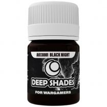 Краска AK Interactive Deep Shades: Black Night (30 мл)