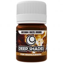 Краска AK Interactive Deep Shades: Hazel Brown (30 мл)