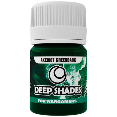 Краска AK Interactive Deep Shades: Greendark AK13007 (30 мл)