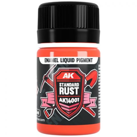 Краска AK Interactive Liquid Pigments: Standart Rust AK14001 (35 мл)