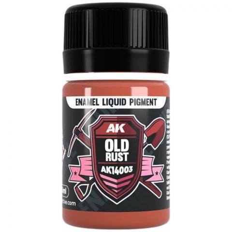 Краска AK Interactive Liquid Pigments: Old Rust AK14003 (35 мл)