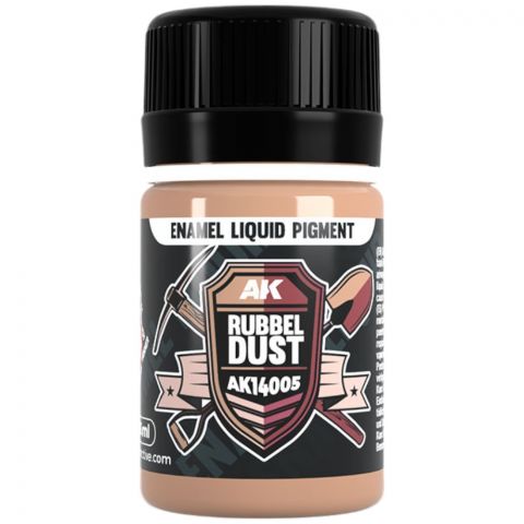 Краска AK Interactive Liquid Pigments: Rubble Dust AK14005 (35 мл)