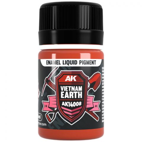 Краска AK Interactive Liquid Pigments: Vietnam Earth AK14008 (35 мл)