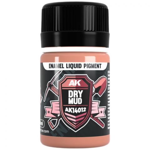 Краска AK Interactive Liquid Pigments: Dry Mud AK14012 (35 мл)