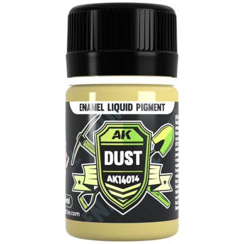 Краска AK Interactive Liquid Pigments: Dust AK14014 (35 мл)