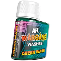 Краска AK Interactive Washes: Green Wash AK14211 (35 мл)