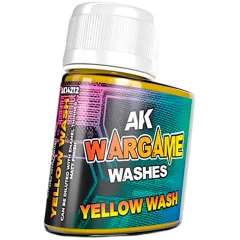 Краска AK Interactive Washes: Yellow Wash AK14212 (35 мл)