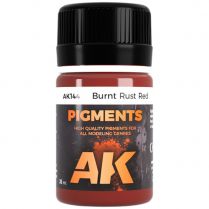 Краска AK Interactive Pigments: Burnt Rust Red Pigment (35 мл)