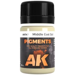 Краска AK Interactive Pigments: Middle East Soil Pigment AK147 (35 мл)