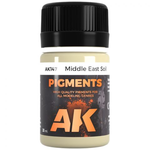 Краска AK Interactive Pigments: Middle East Soil Pigment AK147 (35 мл)
