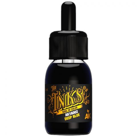 Краска AK Interactive The Inks: Deep Blue AK16002 (30 мл)
