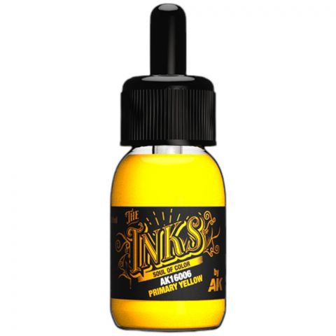 Краска AK Interactive The Inks: Primary Yellow AK16006 (30 мл)