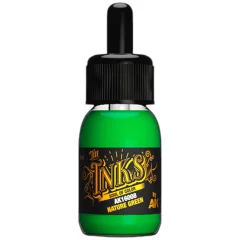 Краска AK Interactive The Inks: Nature Green AK16008 (30 мл) (2024)
