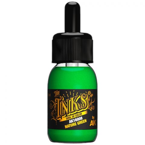 Краска AK Interactive The Inks: Nature Green AK16008 (30 мл)