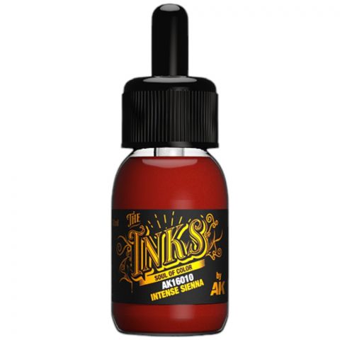 Краска AK Interactive The Inks: Intense Sienna AK16010 (30 мл)