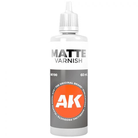 Лак AK Interactive: Matte Varnish AK190 (60 мл)