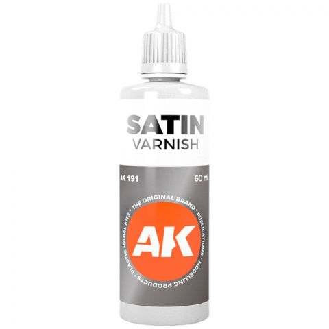 Лак AK Interactive: Satin Varnish AK191 (60 мл)