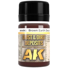 Краска AK Interactive Effects: Brown Earth Deposits AK4063 (35 мл)