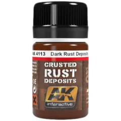 Краска AK Interactive Effects: Dark Rust Deposits AK4113 (35 мл)