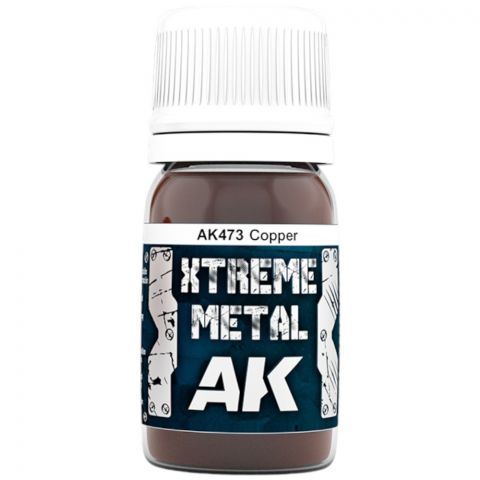 Краска AK Interactive Metallic: Xtreme Metal Copper AK473 (30 мл)