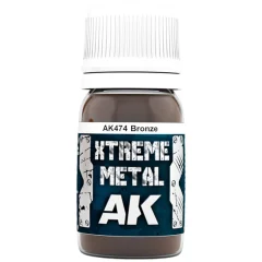 Краска AK Interactive Metallic: Xtreme Metal Bronze AK474 (30 мл)