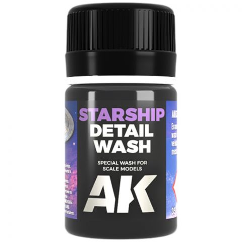 Краска AK Interactive Washes: Starship Detail Wash AK636