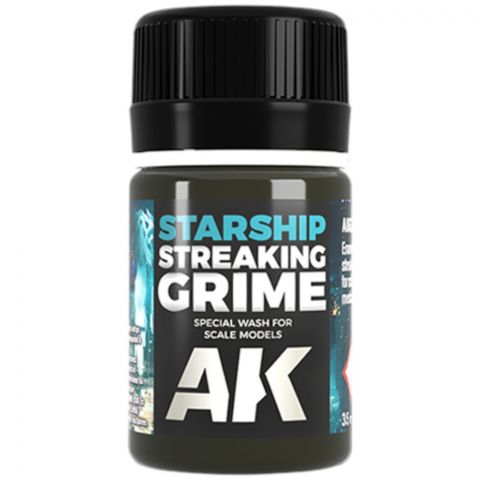 Краска AK Interactive Washes: Starship Streaking Grime AK637