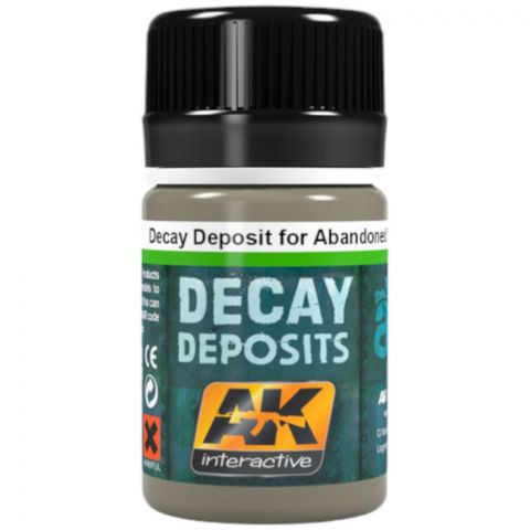 Краска AK Interactive Effects: Decay Deposit For Abandoned Vehicles AK675 (35 мл)