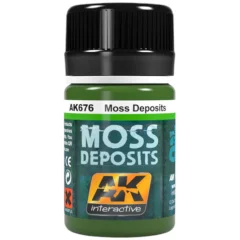 Краска AK Interactive Effects: Moss Deposit AK676 (35 мл)