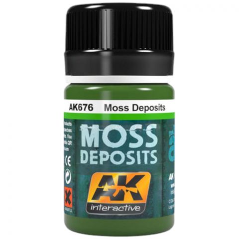 Краска AK Interactive Effects: Moss Deposit AK676 (35 мл)