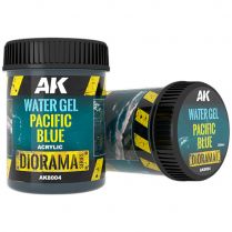 Краска AK Interactive Diorama. Water Gel: Pacific Blue (250 мл)