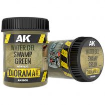 Краска AK Interactive Diorama. Water Gel: Swamp Green (250 мл)