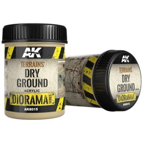 Краска AK Interactive Diorama. Terrains: Dry Ground AK8015 (250 мл)