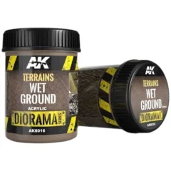 Краска AK Interactive Diorama. Terrains: Wet Ground AK8016 (250 мл)