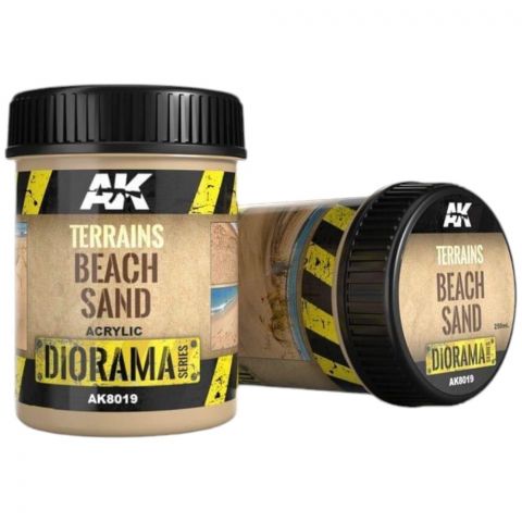 Краска AK Interactive Diorama. Terrains: Beach Sand AK8019 (250 мл)