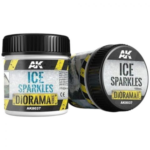 Краска AK Interactive Diorama: Ice Sparkles AK8037 (100 мл)