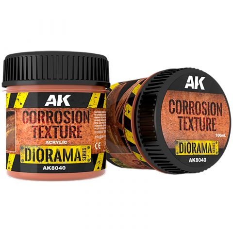 Краска AK Interactive Diorama: Corrosion Texture AK8040 (100 мл)