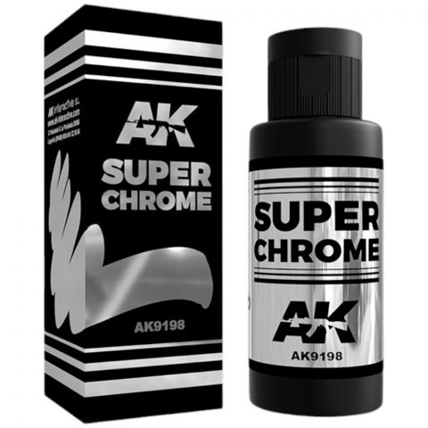 Краска AK Interactive: Super Chrome AK9198 (60 мл)