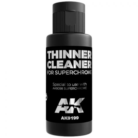Разбавитель AK Interactive: Thinner Cleaner for Superchrome AK9199 (60 мл)