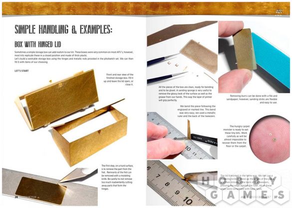 Руководство AK Learning 7: Photoetched parts фото 7