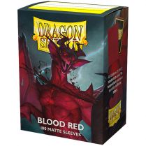 Протекторы Dragon Shield Blood Red (100 шт., 63x88 мм)