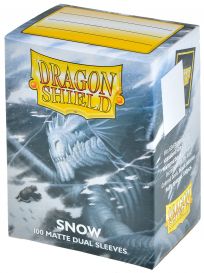 Протекторы Dragon Shield Snow (100 шт., 63x88 мм)