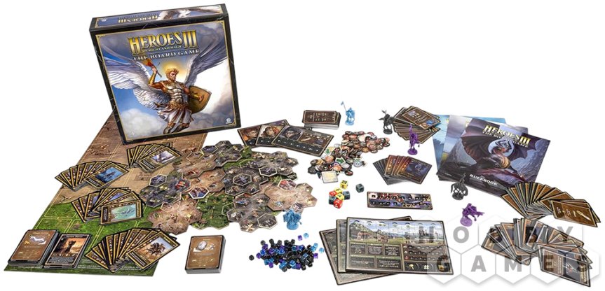 Heroes of Might and Magic III: The Board Game фото 6